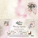Memoris of spring - Zestaw papierw 30x30cm