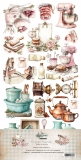 Recipe for happiness - Zestaw dodatkw 15x30cm