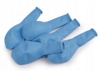 Balon klasyczny 27cm niebieski jasny 5szt.