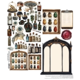 BEHIND CLOSED DOORS- arkusz dodatkw 15x30cm