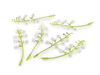 Gałązka sztuczna konwalia 5szt.