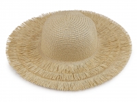 Kapelusz s�omkowy letni z fr�dzlami