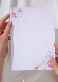 R�owe Hortensje t�o 4 papier A4
