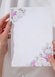 R�owe Hortensje t�o 7 papier A4