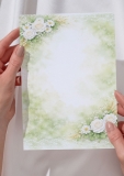 White First Holy Communion t�o 4- papier A4