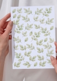 Malinowy �lub grafiki do wycinania papier A4 li�ci
