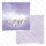 Lovely Day IN VIOLET 01/02- papier 30x30cm