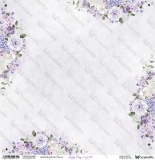 Lovely Day IN VIOLET 09/10- papier 30x30cm