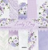Lovely Day IN VIOLET- ZESTAW papier�w 30x30cm
