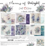 FLOWERS OF DELIGHT - zestaw papier�w 30x30cm