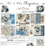 MR. & MRS. ELEGANCE - zestaw papier�w 30x30cm