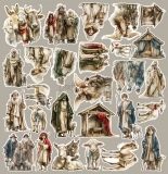 CHRISTMAS NIGHT- 30x30 zestaw Cretive Extras