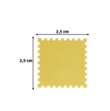 Dziurkacz magnetyczny znaczek pocztowy kwadr 2,5cm