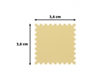 Dziurkacz znaczek pocztowy 3,6x3,6cm