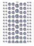 Enamel dots kropki pere�ki SILVER