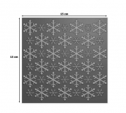 Folder do embossing 15x15cm �nie�ynki