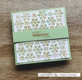 Folder do embossing 15x15cm �nie�ynki