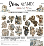 SNOW GAMES- 30x30 zestaw dodatk�w MIX