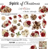 SPIRIT OF CHRISTMAS 30x30 zestaw dodatk�w FLOWERS