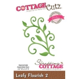 Wykrojnik Cottage Cutz Large Leafy Flourish 2