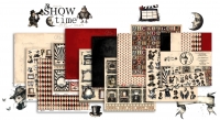 SHOW time - zestaw papierw 30x30cm