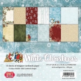 Bloczek papierw 30x30 cm White Christmas