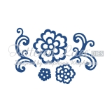 Wykrojnik Tattered Lace- Floral Flourish&Lacy Rose