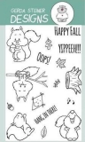 Stempel- Happy Fall with Squirrel 4x6