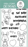 Stempel- Happy Hoppy 4x6