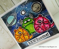 Stempel- Monster Fun 4x6