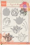 Stempel Tiny's tulip tulipany