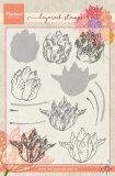 Stempel Tiny's tulip tulipany