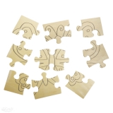 Drewniane puzzle do kolorowania- Motyl 17,6x14,7