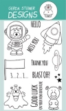 Stempel- Blast Off 4x6