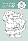 Stempel- Puppy Kisses for Santa 3x4