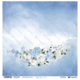 Lovely Day IN BLUE 01/02- papier 30x30cm LDIB-01/0
