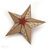 Wykrojnik- Bigz- CHRISTMAS STAR 3D