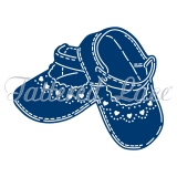 Wykrojnik Tattered Lace- Baby Shoes