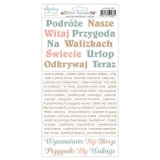 Bon Voyage -Naklejki papierowe -sowa  MT-BON-13PL