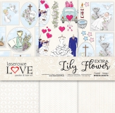 Lily Flower Extra- zestaw papierw 30x30cm