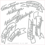 Brush art script- Wesoego Alleluja