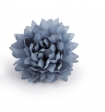 Kwiaty materiaowe 4cm 1szt. niebieski