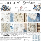 JOLLY SEASON - zestaw pap. BASIC  CC-C79-JS-08