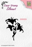 Stempel Nellie's Choice SIL052 kwiaty