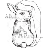 Stemple gumowe ID-559 "witeczny zajc"