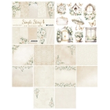 SIMPLE STORY 4- zestaw papierw 20x20cm